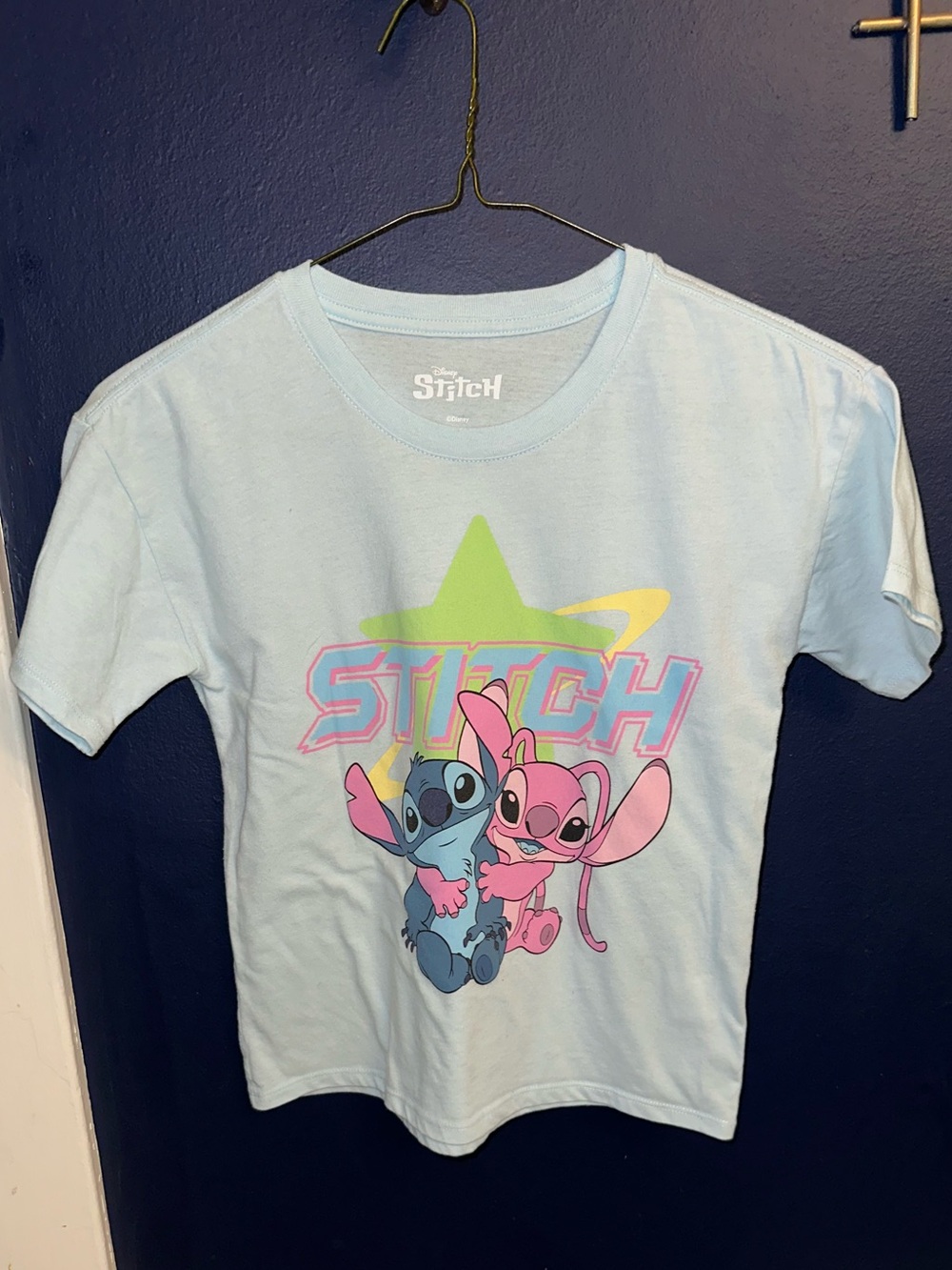 Disney Stitch Graphic kids Tee size 10/12